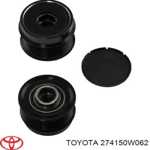 Koło pasowe alternatora Toyota Highlander II SUV (U4) (2007 - 2014) cena, od 96,18 USD