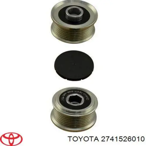2741526010 Toyota Koło pasowe alternatora