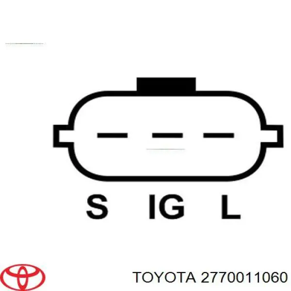 Regulator alternatora (przekaźnik ładowania) Toyota 2770011060 cena, od 17,23 USD