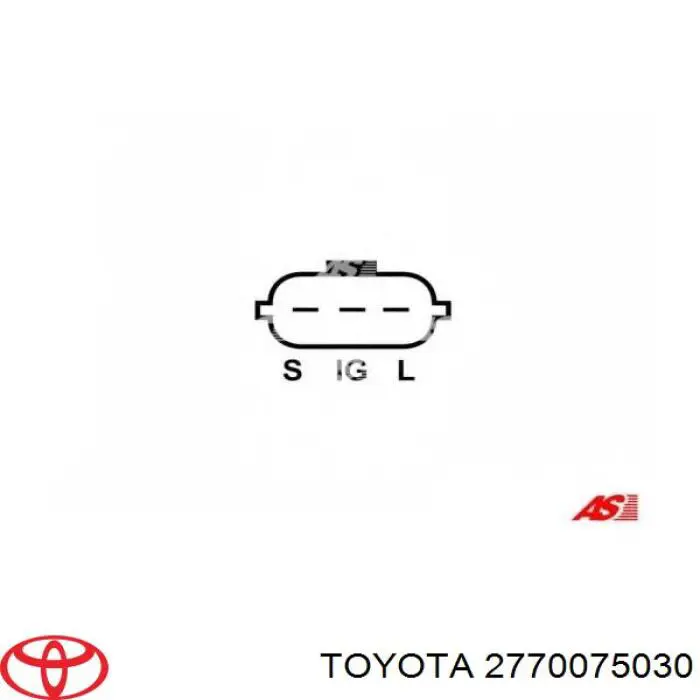 Do koszyka 2770075030 Toyota Regulator alternatora (przekaźnik ładowania)