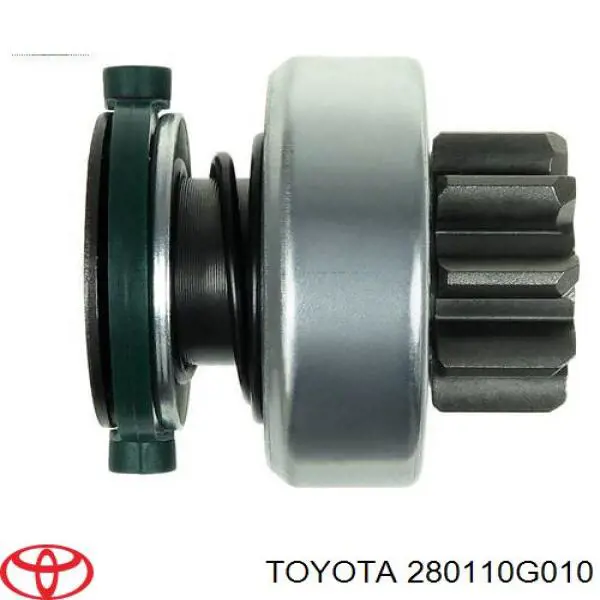 Do koszyka 280110G010 Toyota Bendiks rozrusznika