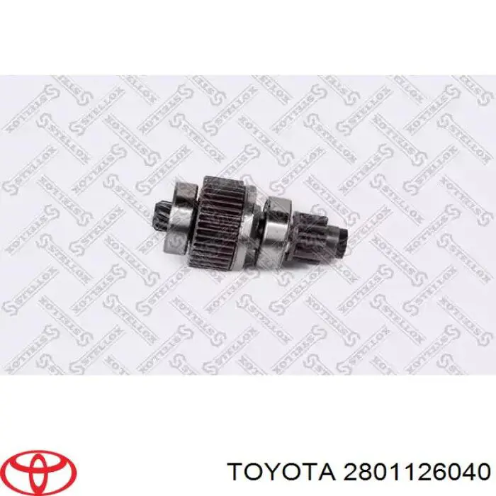 Do koszyka 2801126040 Toyota Bendiks rozrusznika