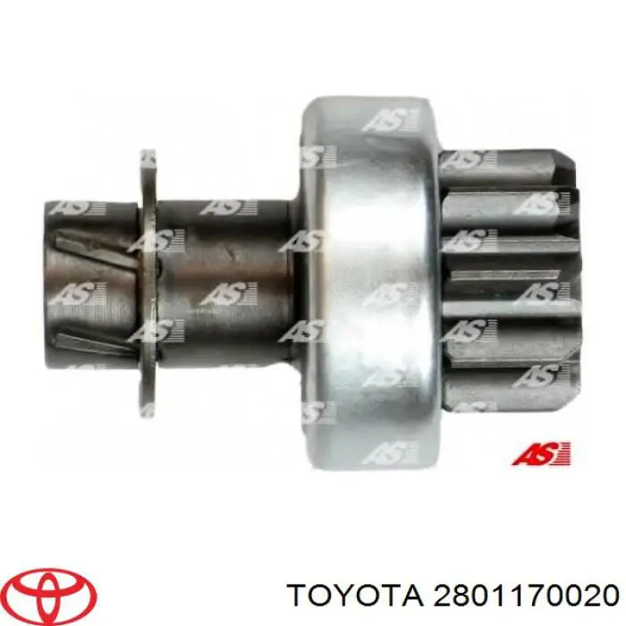 Bendiks rozrusznika Toyota 2801170020 cena, od 23,57 USD