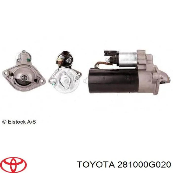 Rozrusznik Toyota 281000G020 cena, od 109,08 USD