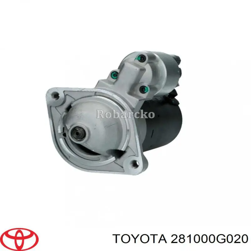 Do koszyka 281000G020 Toyota Rozrusznik
