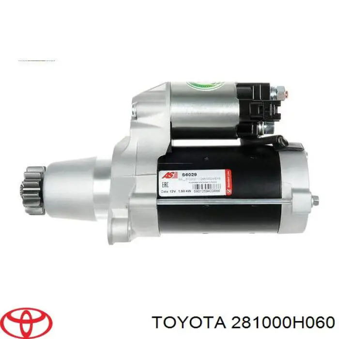 Rozrusznik Toyota 281000H060 cena, od 160,92 USD