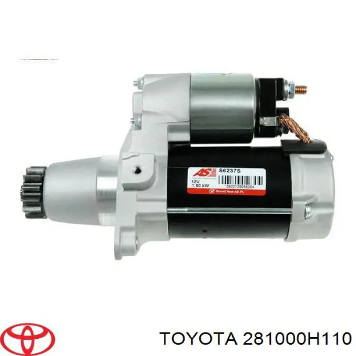 Do koszyka 281000H110 Toyota Rozrusznik