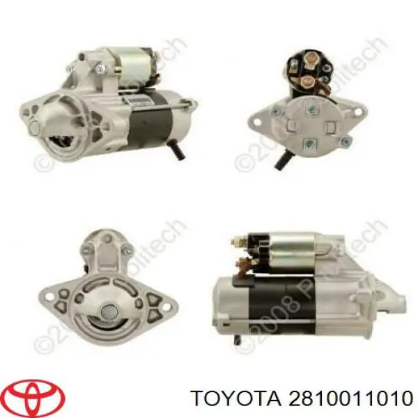2810011010 Toyota Rozrusznik