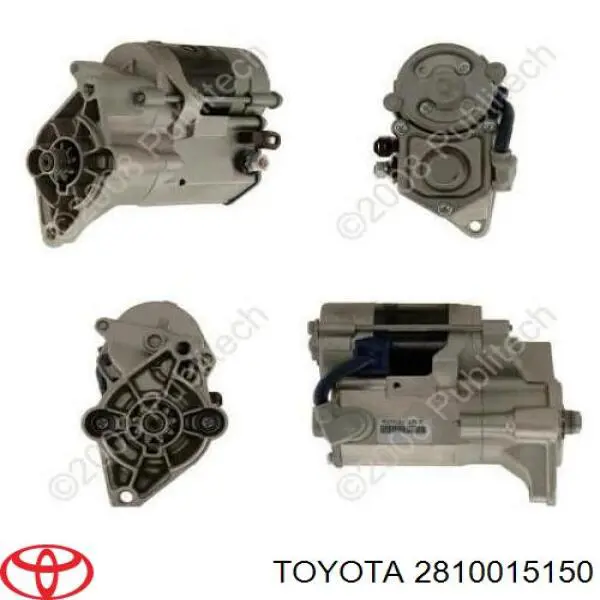 Rozrusznik 2810015150 Toyota