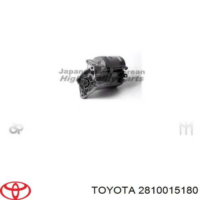 Rozrusznik 2810015160 Toyota