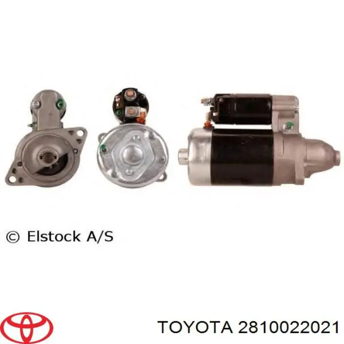 Rozrusznik 2810022021 Toyota