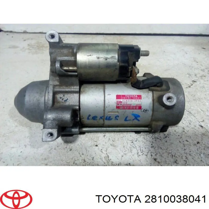 2810038041 Toyota Rozrusznik