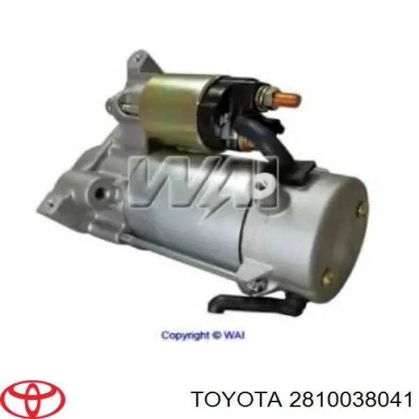 Rozrusznik Toyota 2810038041 cena, od 261,87 USD