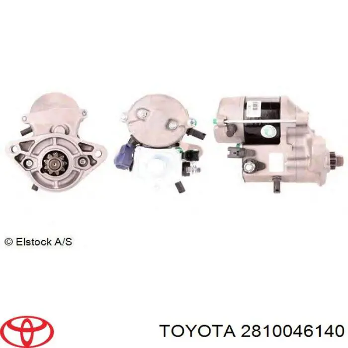 Rozrusznik Toyota 2810046140 cena, od 84,42 USD