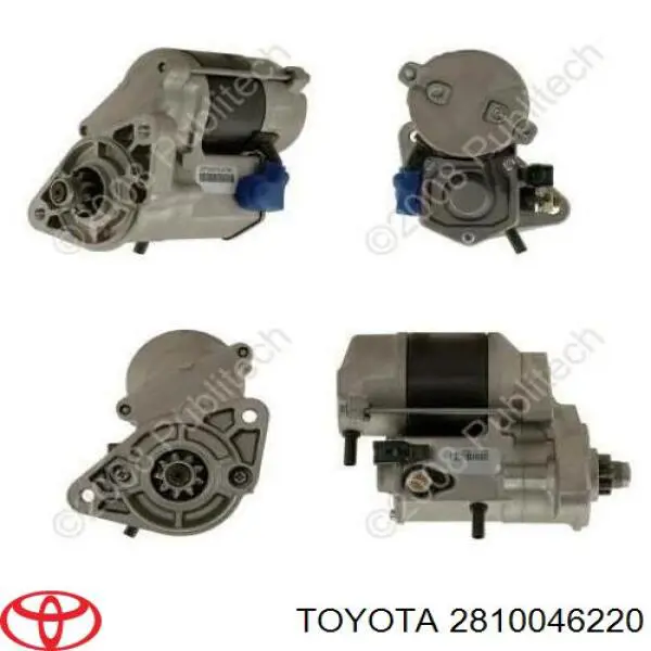Rozrusznik Toyota 2810046220 cena, od 275,91 USD