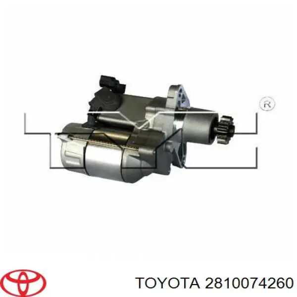 Do koszyka 2810074260 Toyota Rozrusznik