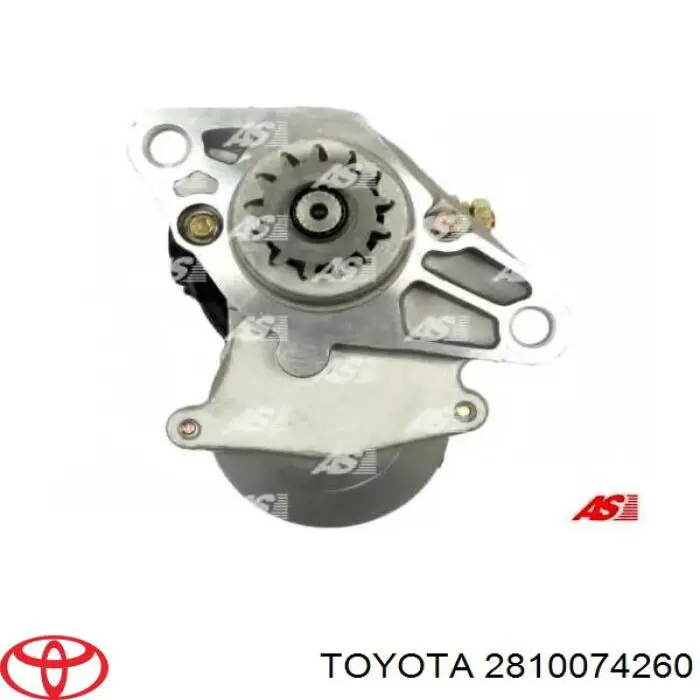 2810074260 Toyota Rozrusznik