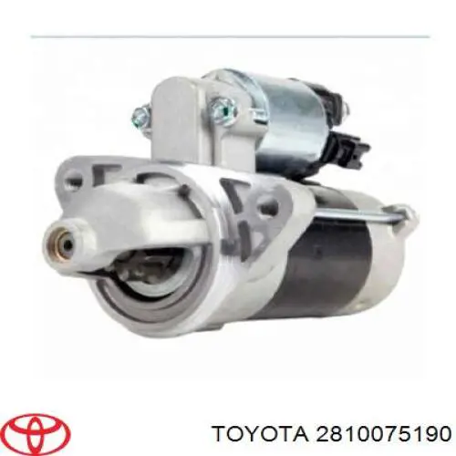 Rozrusznik Toyota 2810075190 cena, od 140,33 USD