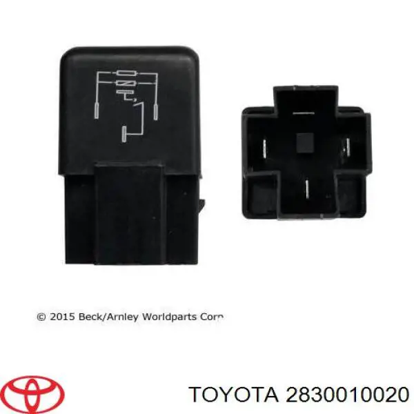  Przekaźnik rozrusznika Toyota Camry 2