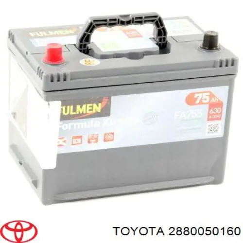 Do koszyka 2880030082 Toyota Bateria (akumulator)