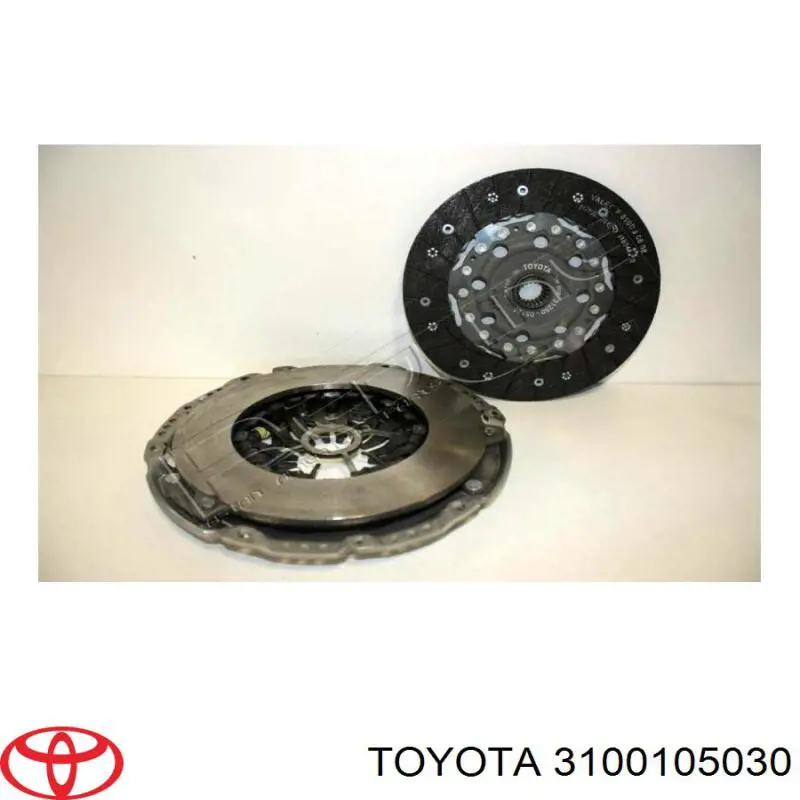 Zestaw sprzęgła (3 części) Toyota 3100105030 cena, od 149,35 USD
