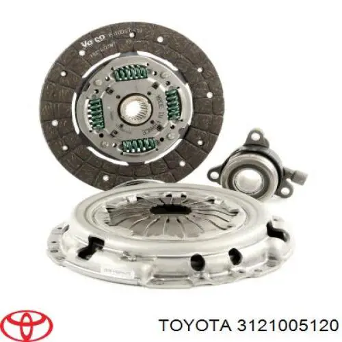 Docisk sprzęgła Toyota 3121005120 cena, od 56,19 USD