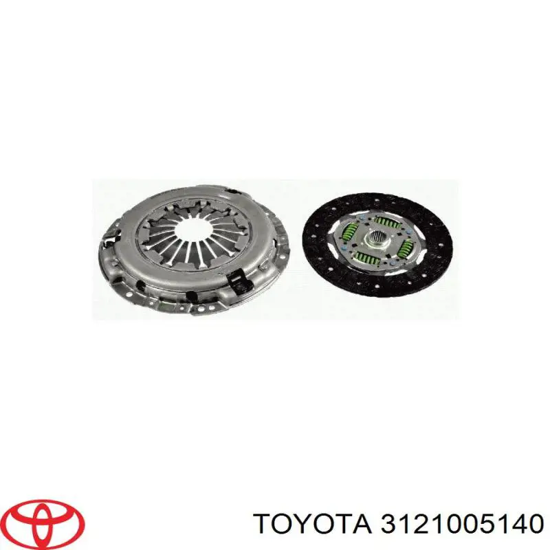 3121005140 Toyota Docisk sprzęgła
