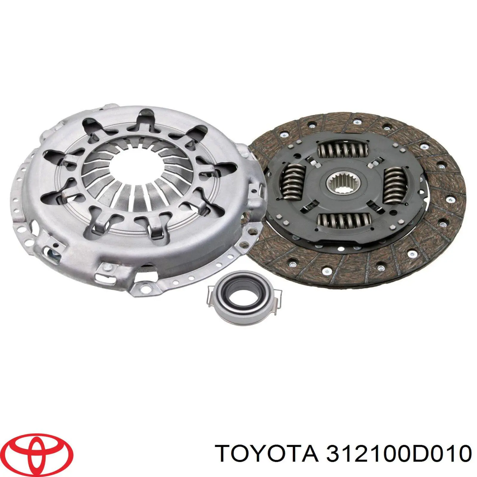 Do koszyka 312100D010 Toyota Docisk sprzęgła
