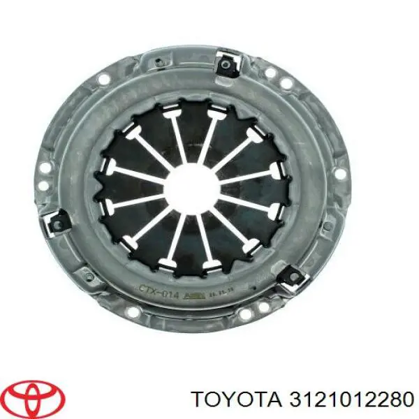 Do koszyka 3121012280 Toyota Docisk sprzęgła