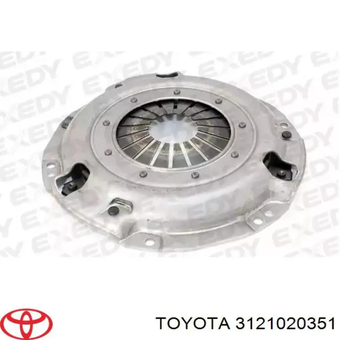 Do koszyka 3121020351 Toyota Docisk sprzęgła