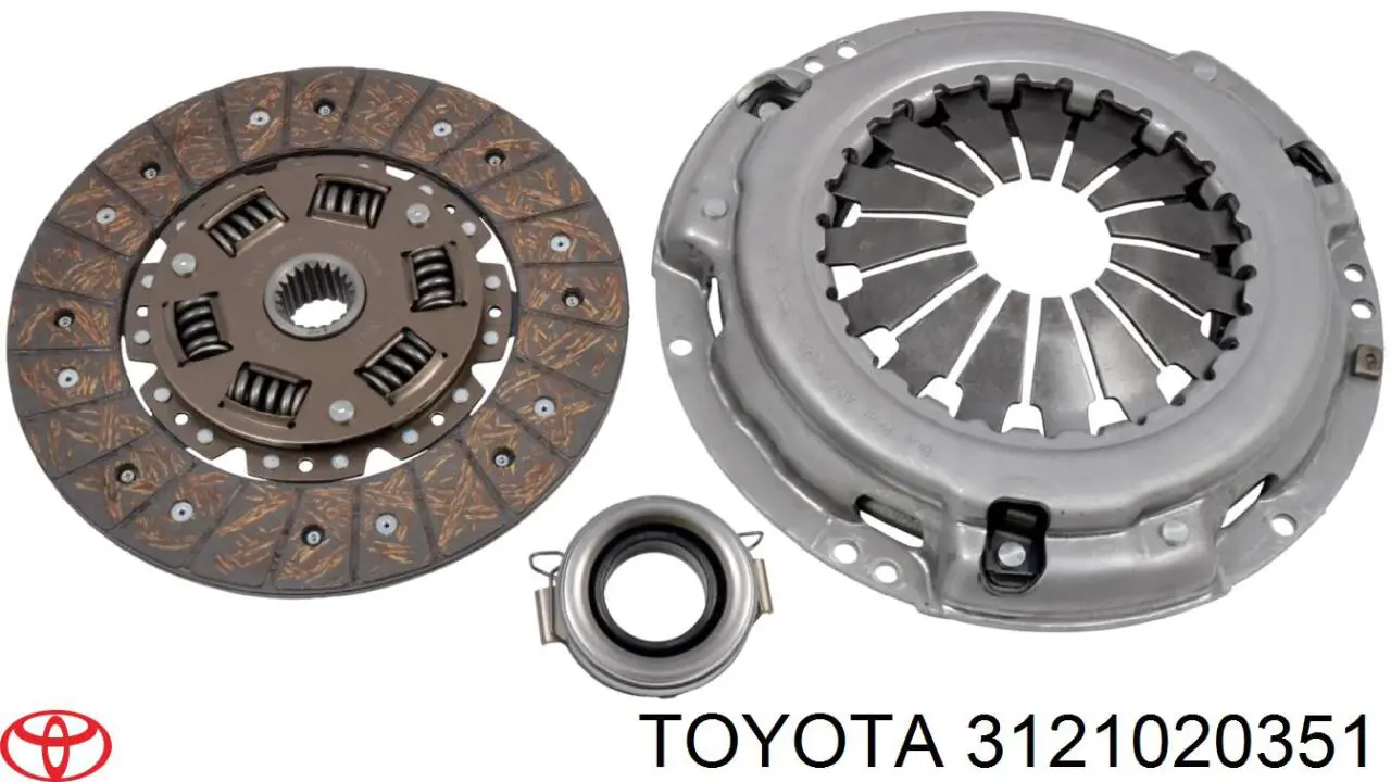 Docisk sprzęgła 3121020351 Toyota