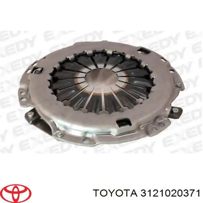 Do koszyka 3121020371 Toyota Docisk sprzęgła