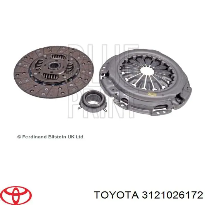 3121035200 Toyota Docisk sprzęgła