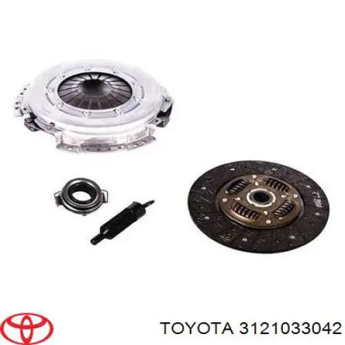 Docisk sprzęgła Toyota 3121033042 cena, od 95,34 USD