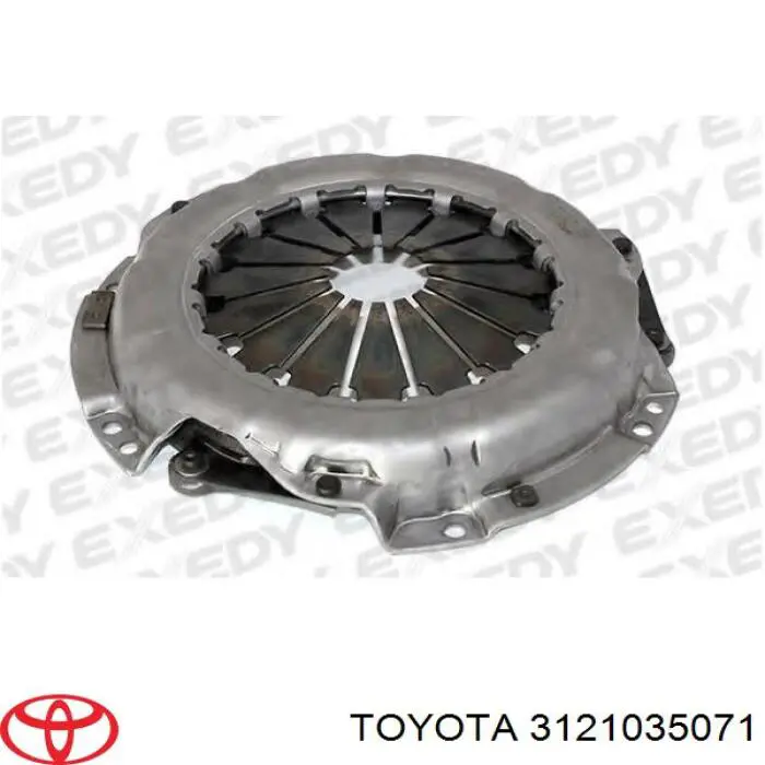 Do koszyka 3121035071 Toyota Docisk sprzęgła