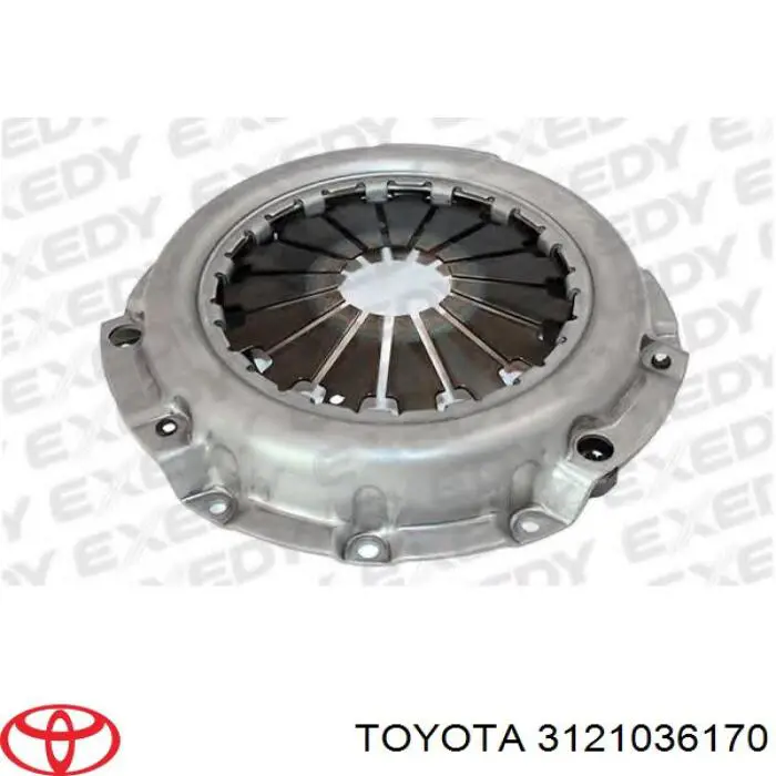 3121036340 Toyota Docisk sprzęgła