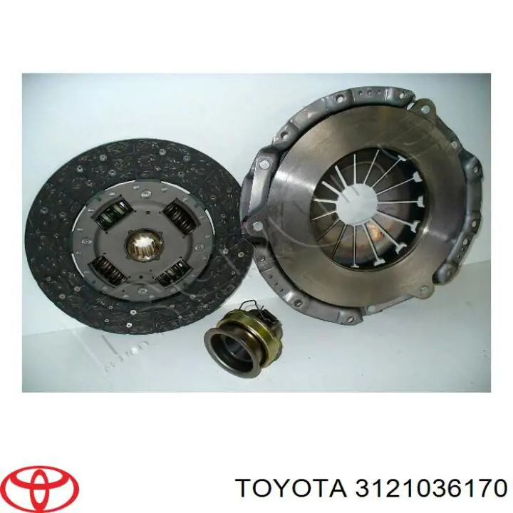 Docisk sprzęgła Toyota 3121036340 cena, od 97,03 USD