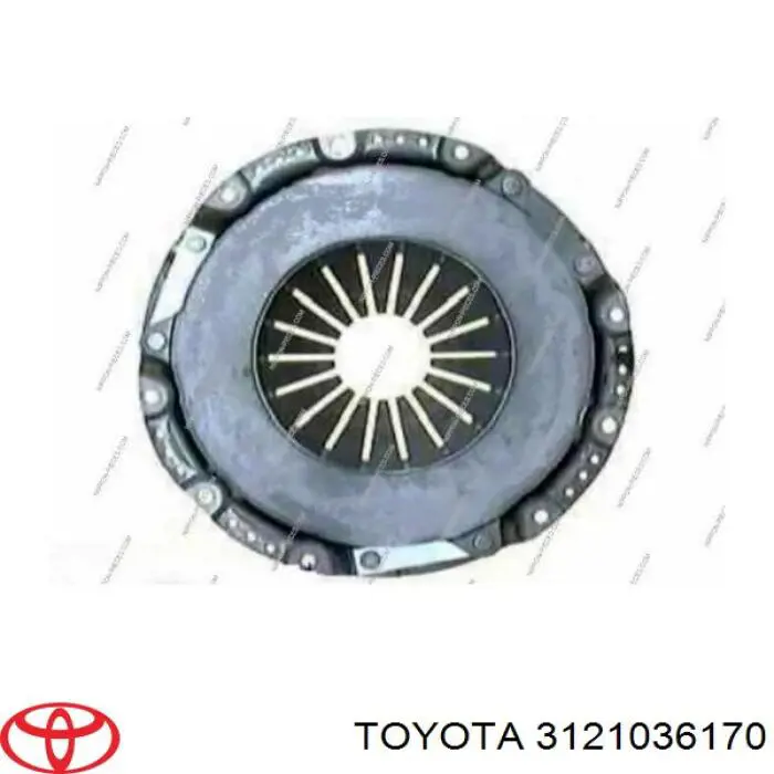 Docisk sprzęgła Toyota 3121036340 cena, od 97,03 USD