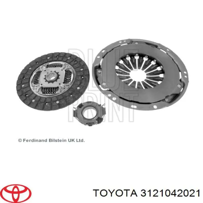 Docisk sprzęgła Toyota 3121042021 cena, od 95,34 USD