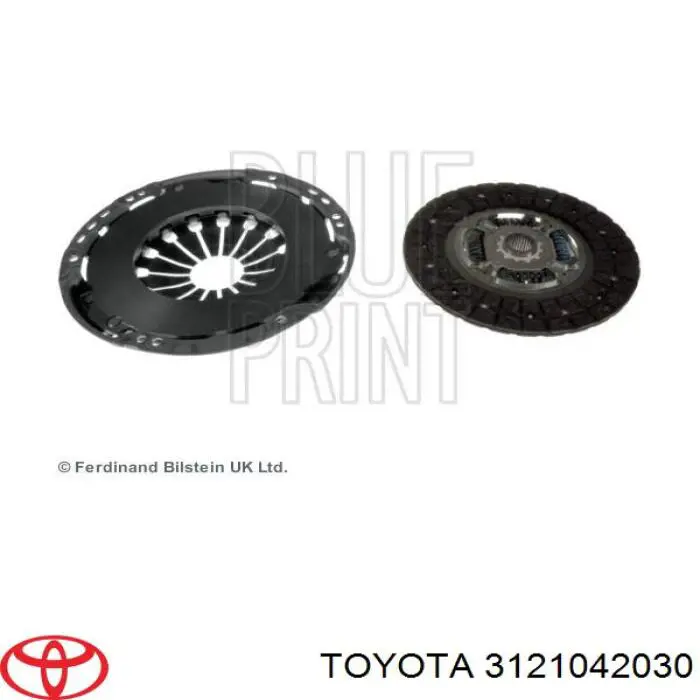 Docisk sprzęgła 3121042030 Toyota