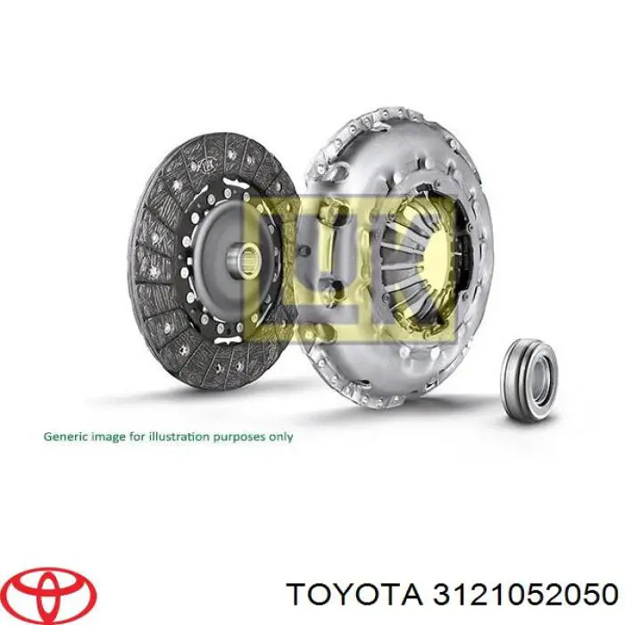 Do koszyka 3121052050 Toyota Docisk sprzęgła