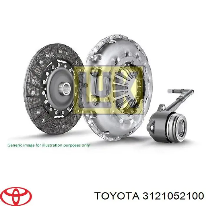 Docisk sprzęgła Toyota 3121052100 cena, od 131,23 USD
