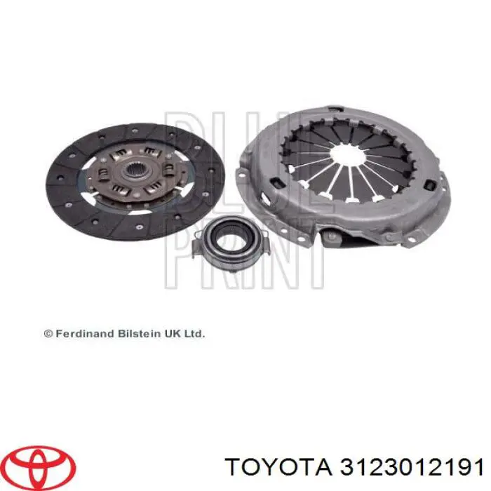 3123012191 Toyota Łożysko wyciskowe sprzęgła