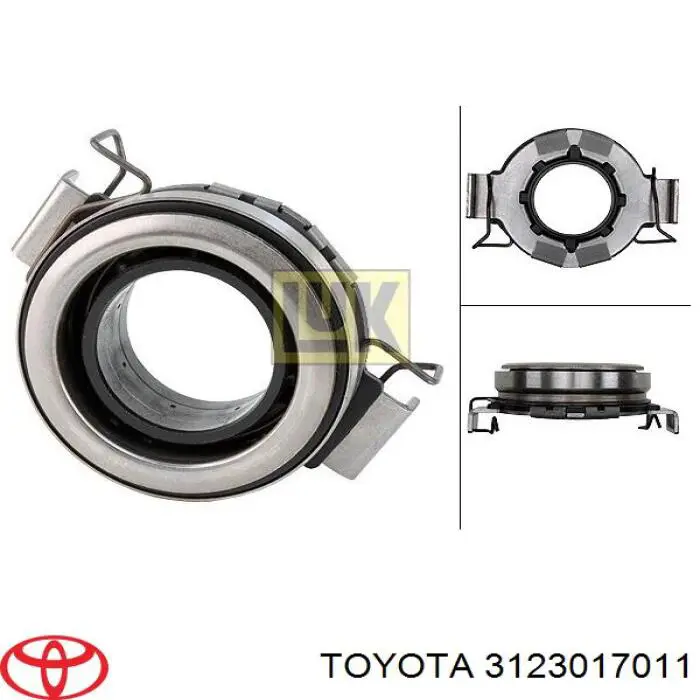 Do koszyka 3123017011 Toyota Łożysko wyciskowe sprzęgła