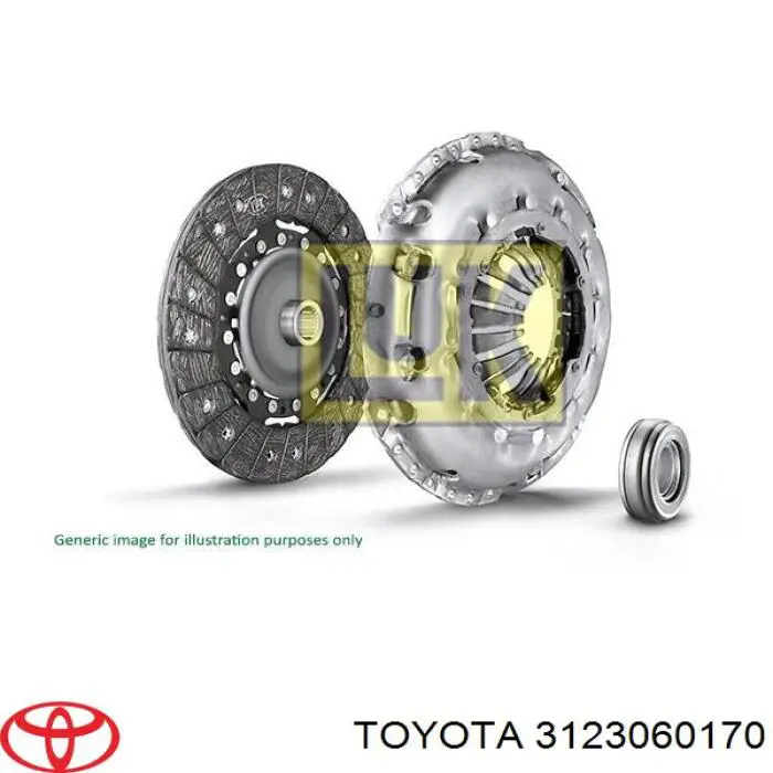 Łożysko wyciskowe sprzęgła Toyota 3123060170 cena, od 34,98 USD