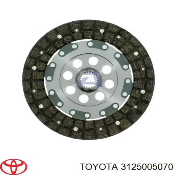 Do koszyka 3125005070 Toyota Tarcza sprzęgła