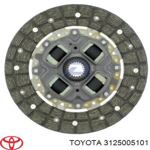 Do koszyka 3125005101 Toyota Tarcza sprzęgła