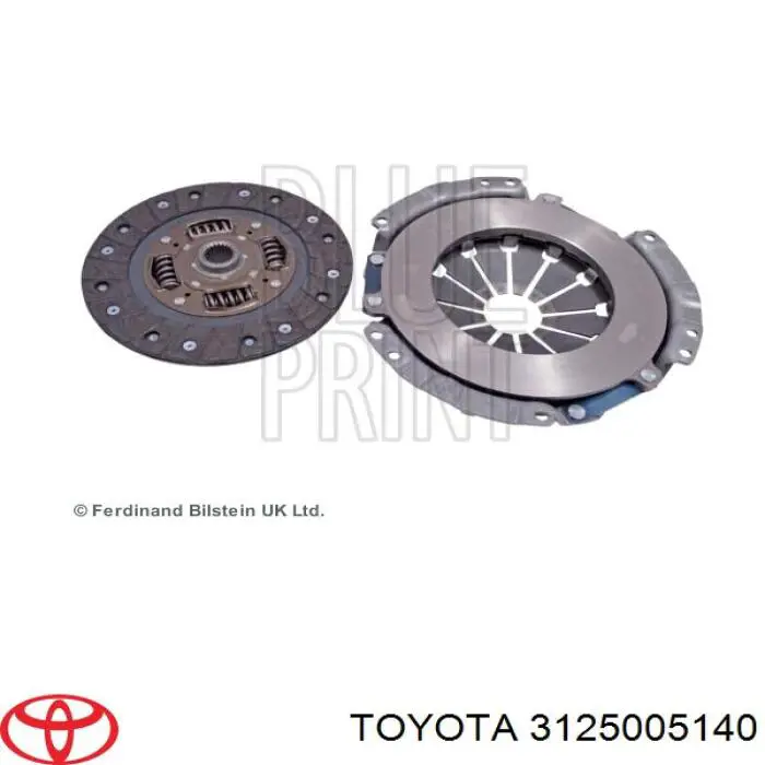 Do koszyka 3125005140 Toyota Tarcza sprzęgła