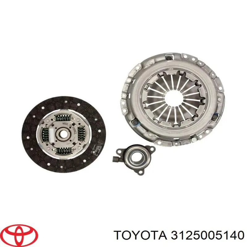 Tarcza sprzęgła Toyota 3125005140