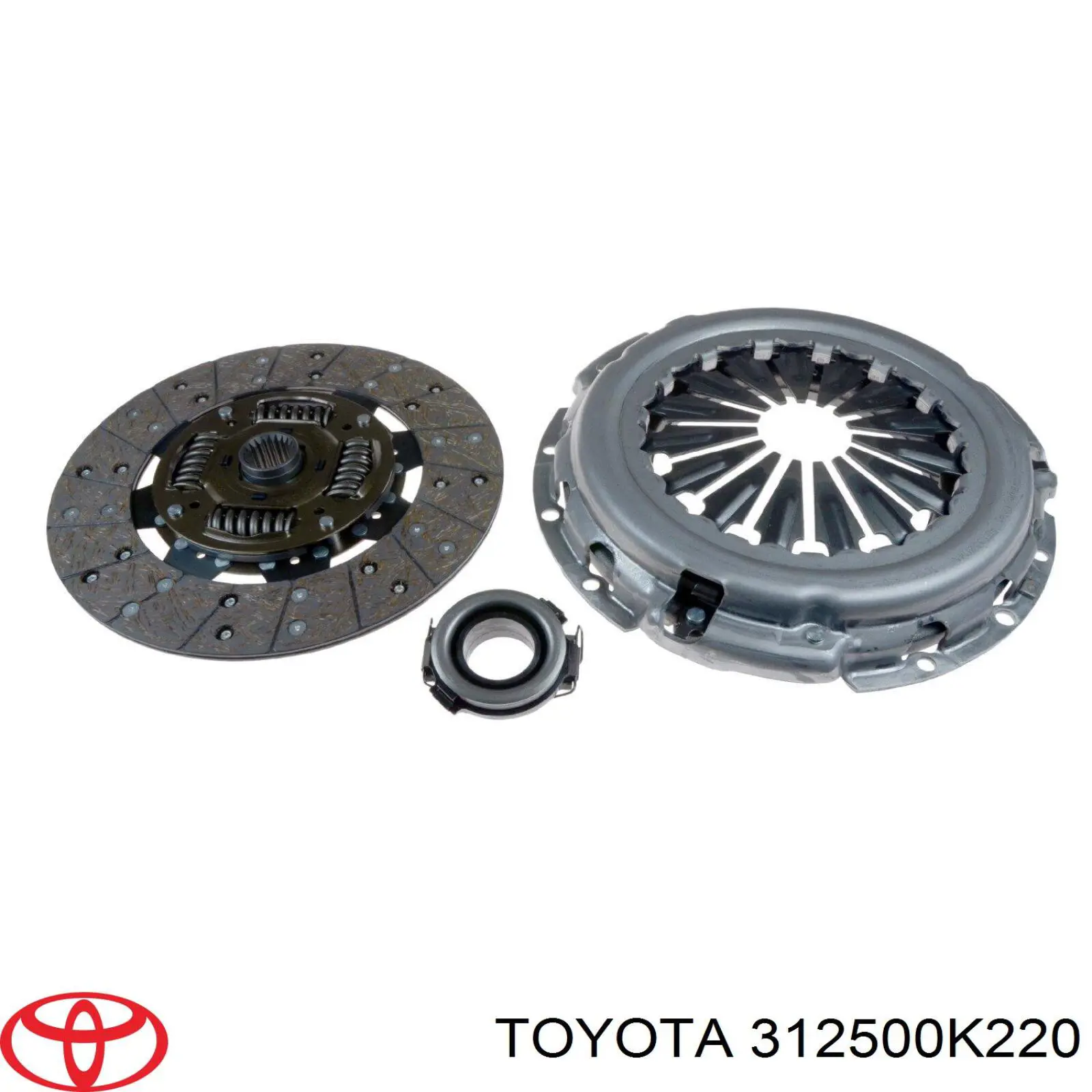 312500K220 Toyota tarcza sprzęgła